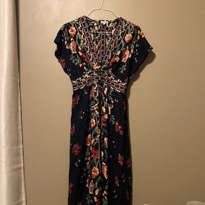 Printed flower dress